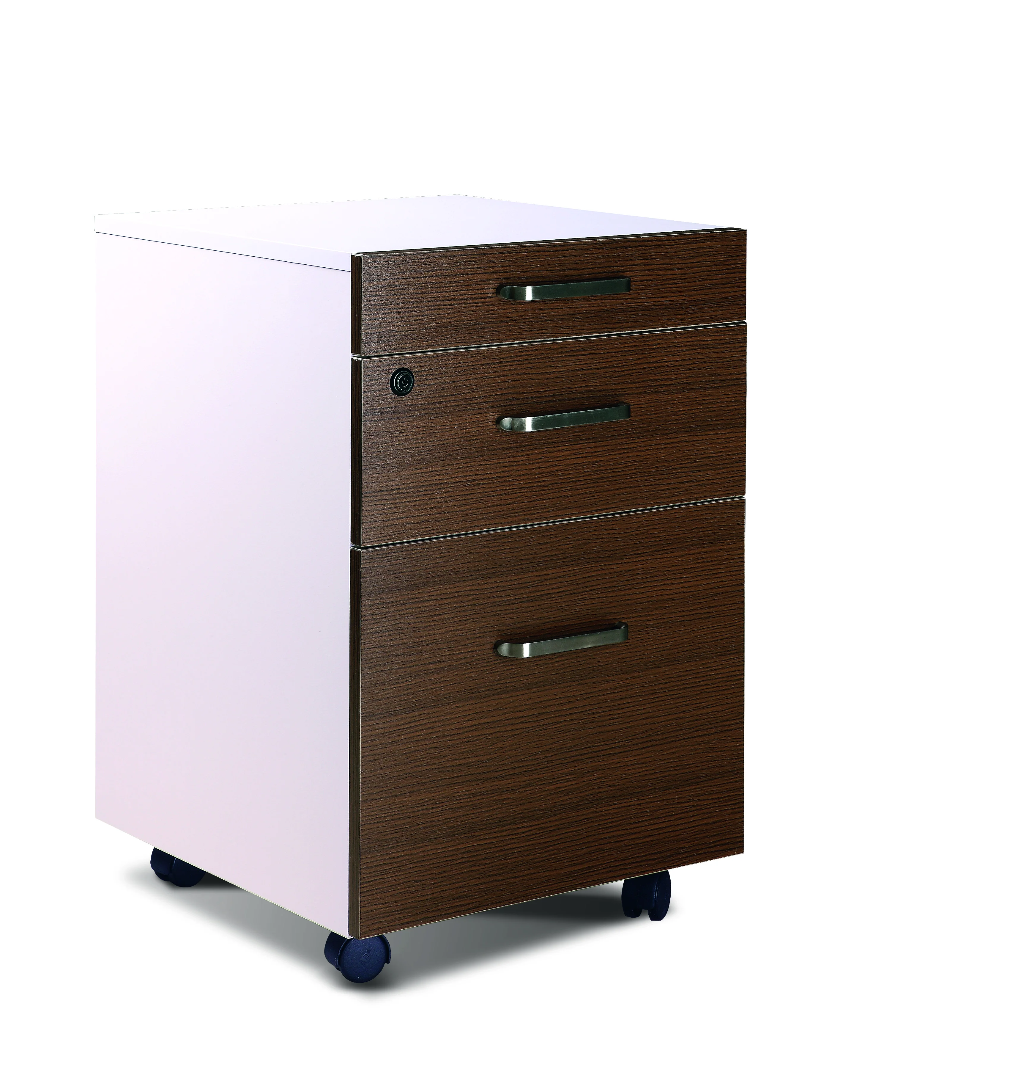 small drawer kardex modern wood furniture mobile file cabinet with lock