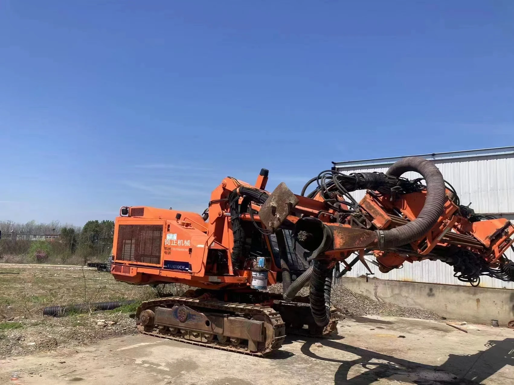 Tamrock 800 квадратных метров рейнджер Земляная Расточная машина сверлильные установки материнская нагрузка супер для дешевой продажи