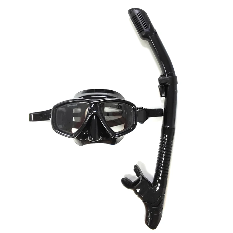 Best Price Adults Cool Fashion Design Freediving Snorkeling Adult 2-Pieces Custom Diving Mask And Snorkel Set