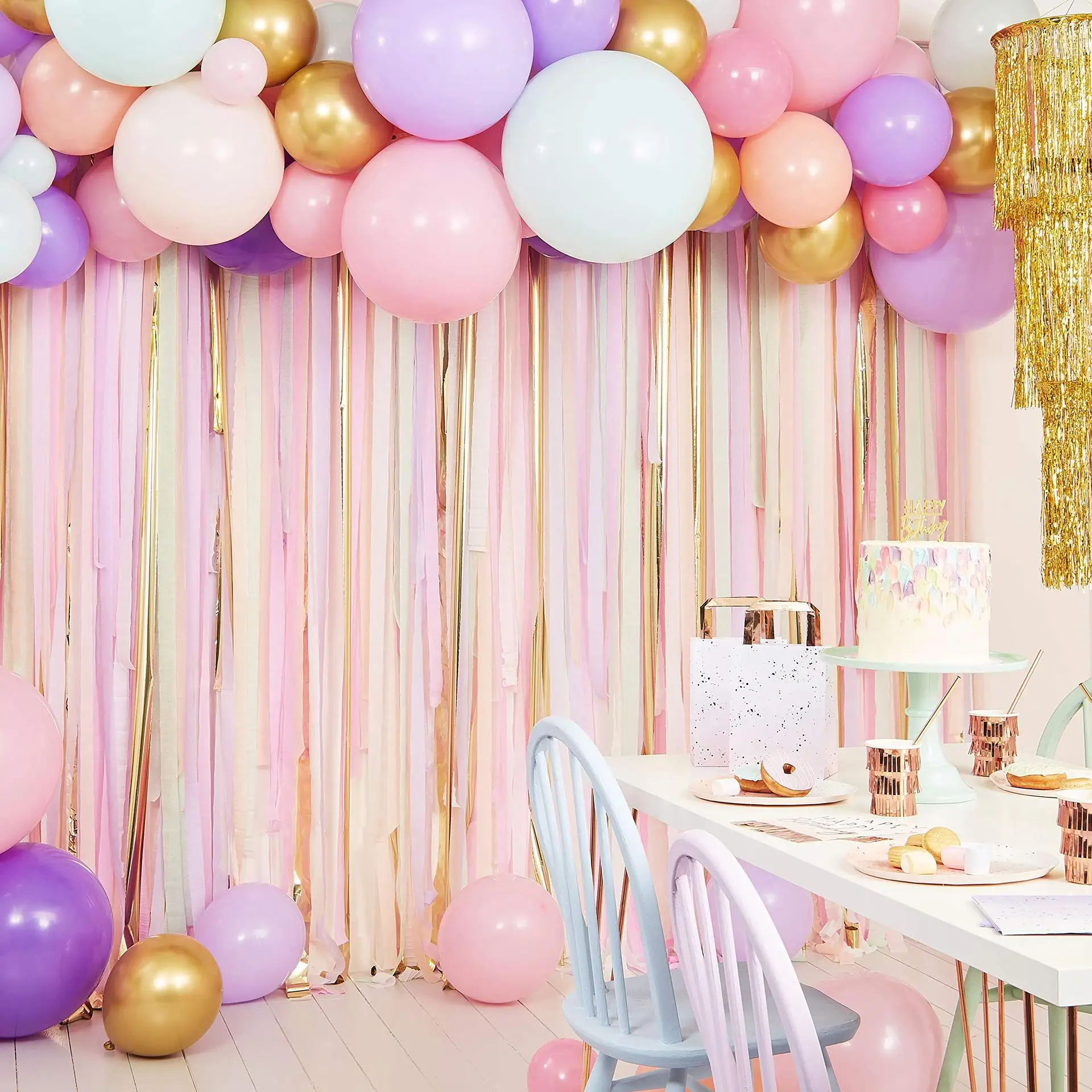 high quality pastel color packing party decoration background tissue crepe paper rolls