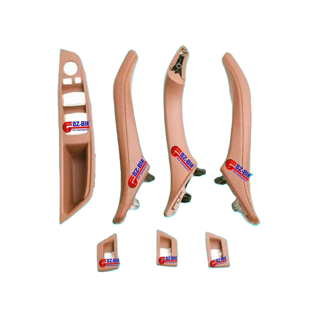 for benz bmw 7 piece handle set with leather assembly F10 51417225873 Q9 1