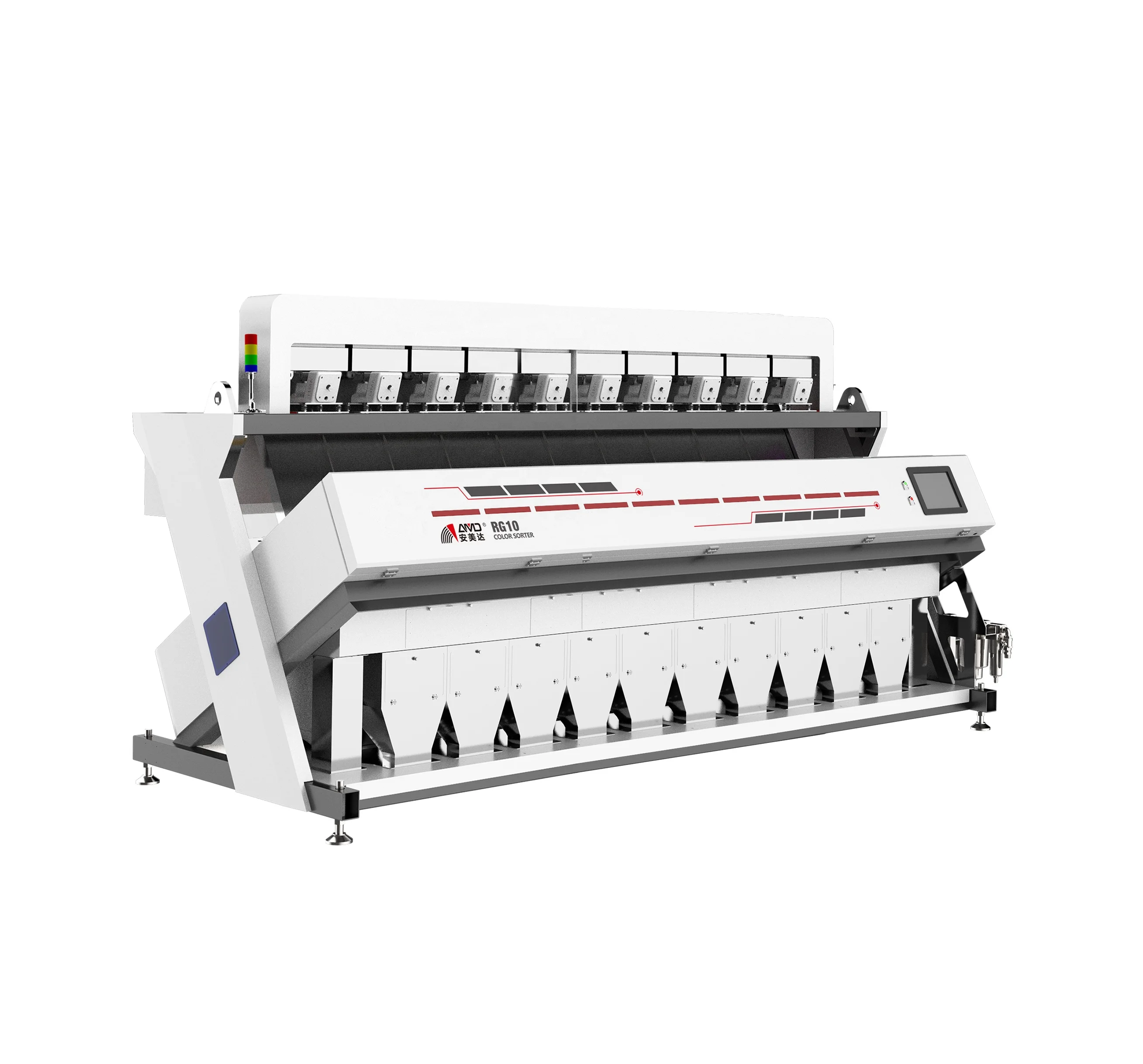 RG12 High precision Color Sorter intelligent sorting by image stable operation in any conditions