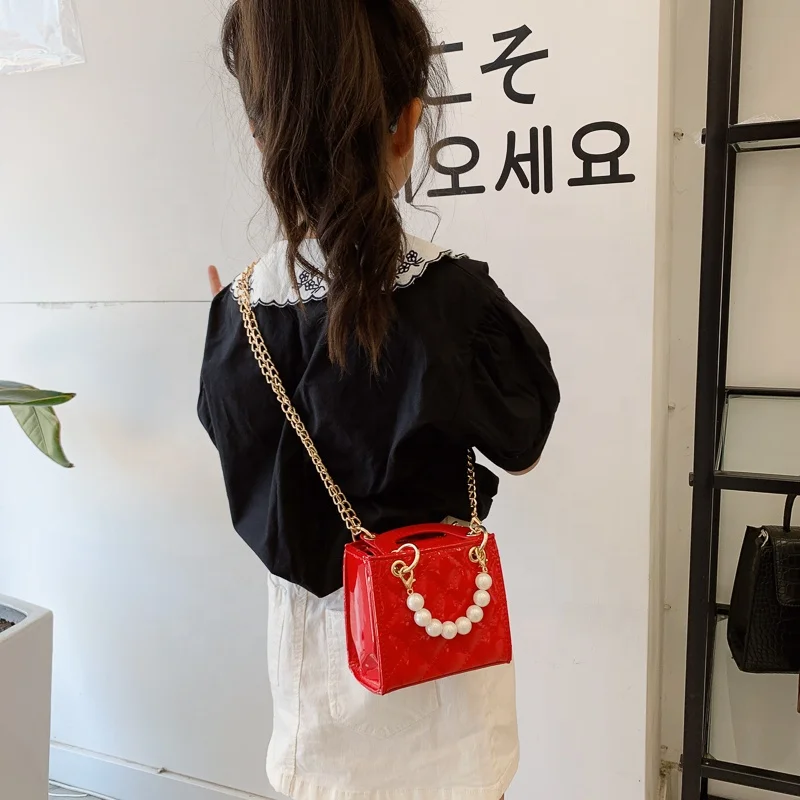 2024 Hot Coin Hand Bags Small Messenger Mini Handbag Girl Shoulder Bag Cute Princess Mini Kids Purses For Little Girl