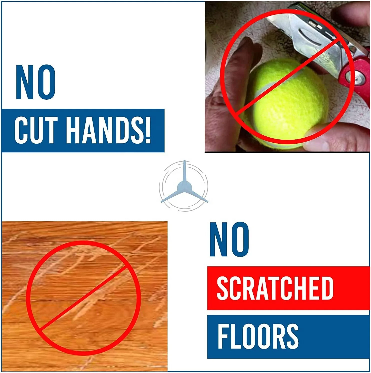 Pre Cut Walker Tennis Ball Glides Walkers Legs Universal Precut Glide Balls set of 2, Accessories for Elderly Seniors or Patient