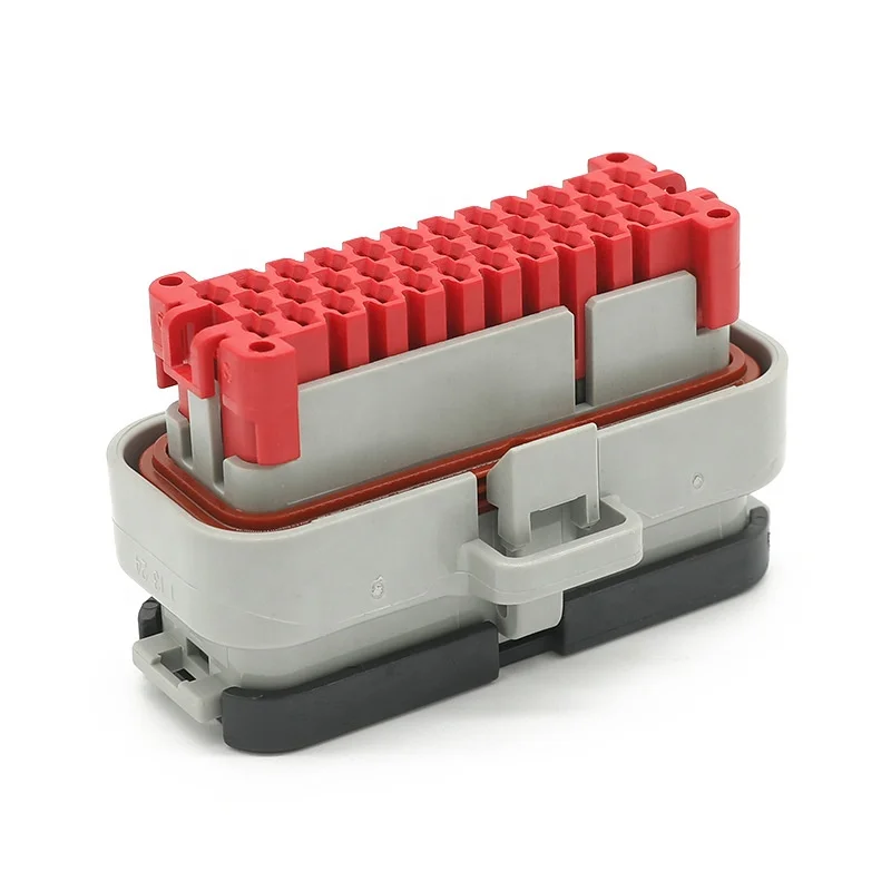 Высококачественные Автомобильные Разъемы TE AMP, серии уплотнений, 35 контактов, автомобильный разъем ЭБУ 776164-4, серого цвета