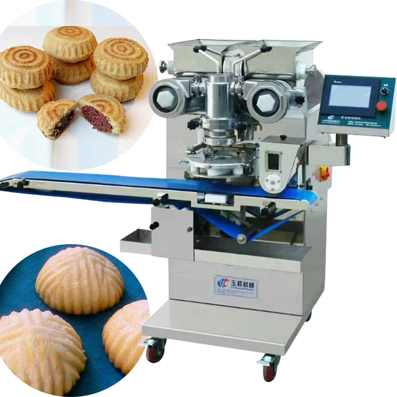 2022 New style automatic moon cake production line best commercial maamoul machine
