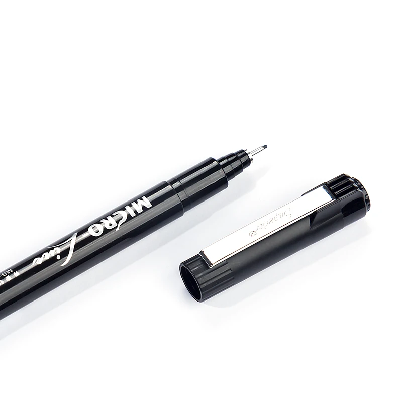 Waterproof Pigment Ink Fineliner Drawing Pen Nylon Tip Fineliner color Pen set