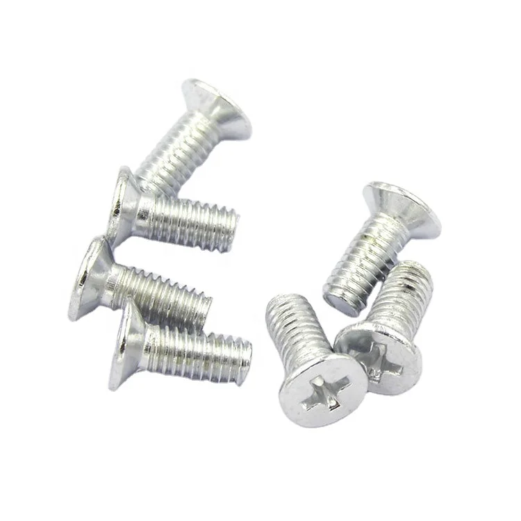 Wholesale 304 Stainless Steel cross groove countersunk head machine screws