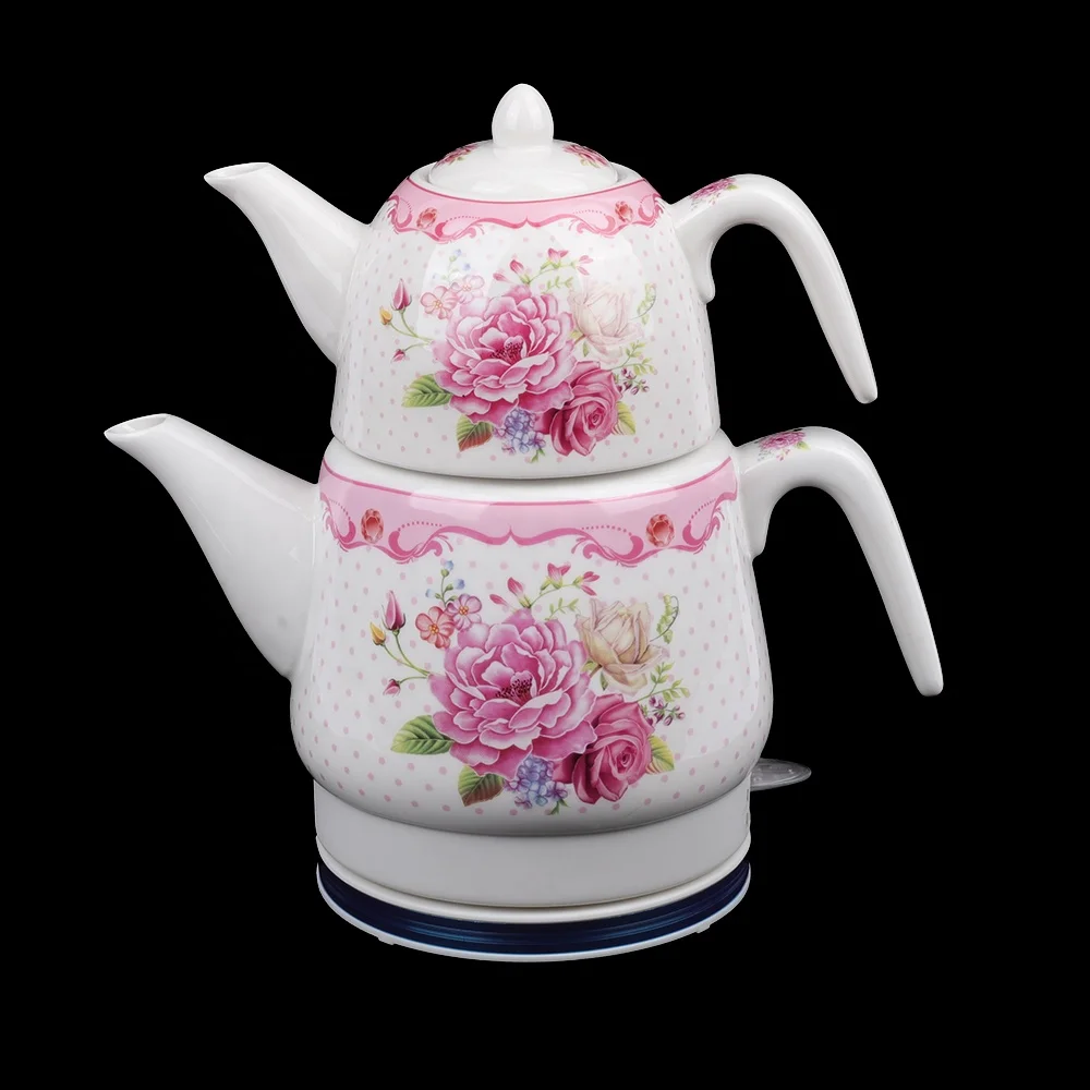 
ceramic electric kettle APO anti dry burning electric kettle ceramic Double teapot 