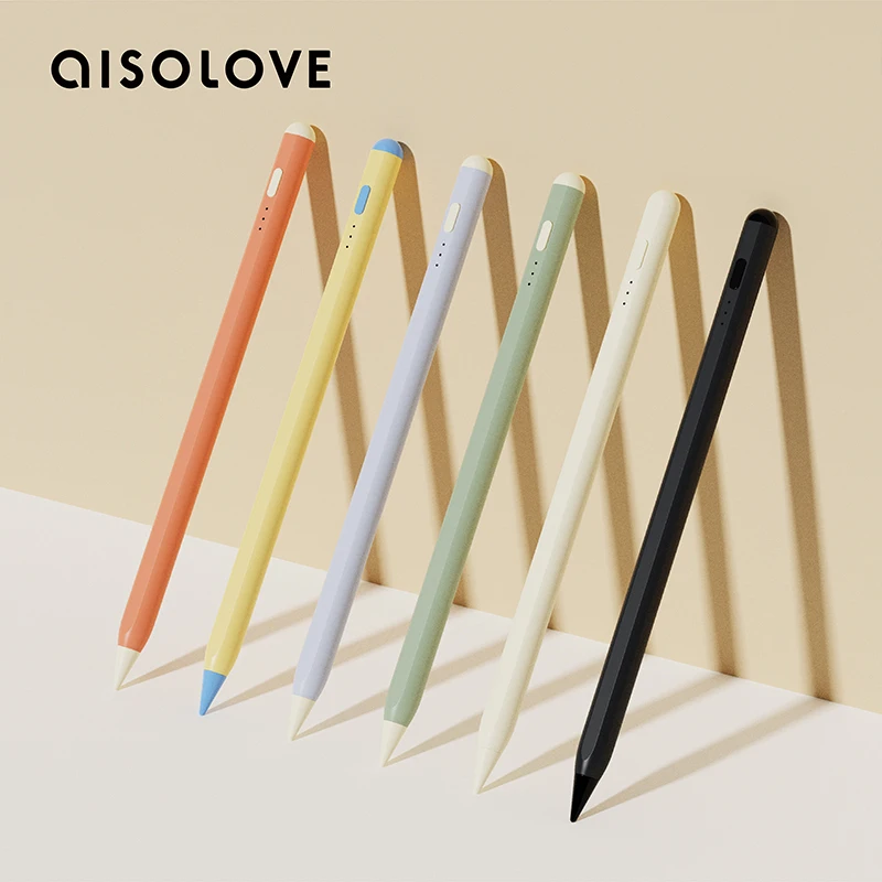 Aisolove IP02 Stylus Pen For Tablet Ipad Pencil Palm Touch Rejection Fast Charging Long Standby Time Type-c Stylus