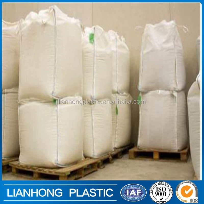 China bulk bag Factory Price FIBC PP Jumbo 1000 kg big bag back bag 500 kg  bulk duffle bag For packing stone,sugar,cement,sand
