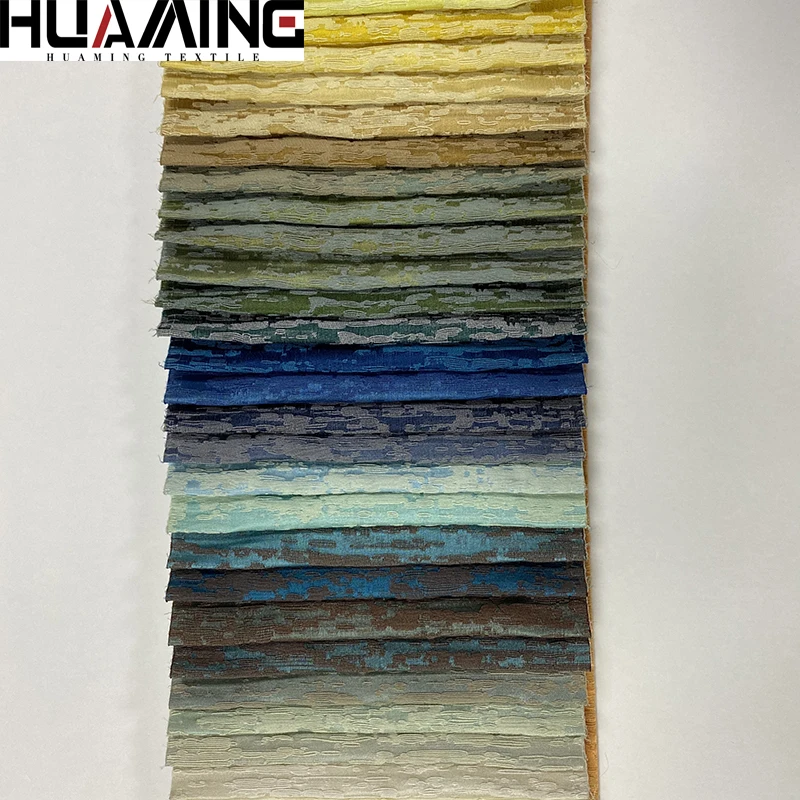 Free Sample Fabric Supplier Wholesale Home Textile Heavy Cotton Upholstery 100 Rayon Jacquard for Sofa Furniture