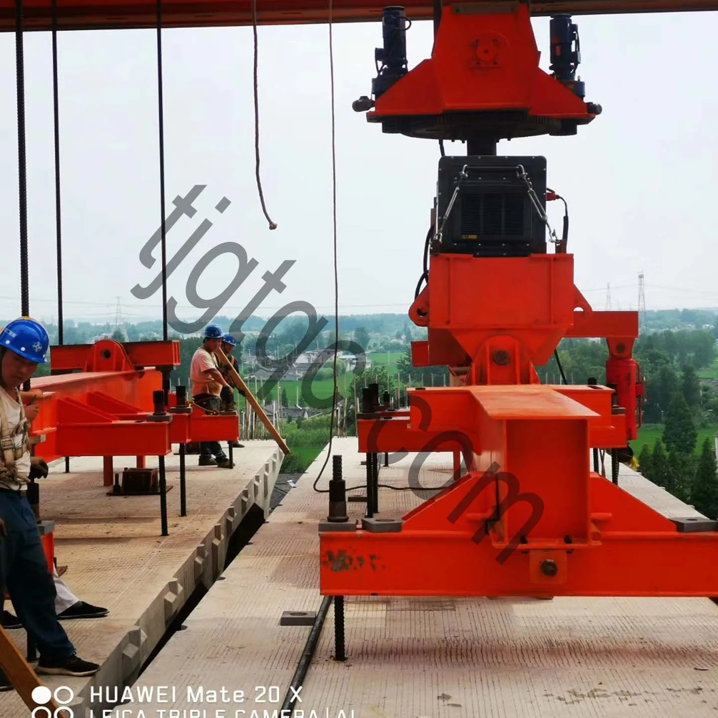 Hot Rolled Post Tensioning Bar Used in Prestressing Concrete Construction