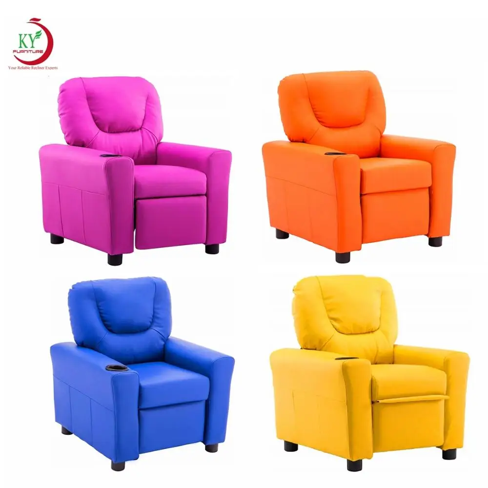 GEEKSOFA Kids Cartoon Recliner Sofa Baby Chair for Kid Child Children and Students with Mini Small Size 35-40 High Density