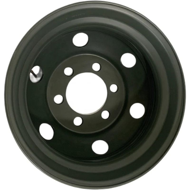 China factory wholesale military tubeless truck wheel  for 19.5*6.75/19.5*7.5 rim