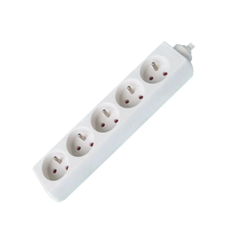 ZheJiang 5 Ports EU Extension Power Board multiple socket outlet extension cord