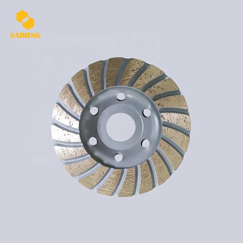 Saimeng for Masonry Material Turbo Diamond Grinding Cup Wheels
