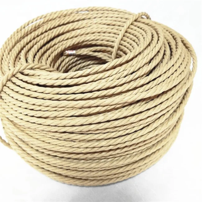 Kraft Rope Ropes 4mm Packaging Roll Danish Paper Cord Paper Cord For Chairs Furniture Rope