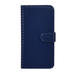 Phone Case For Realme X2 Pro Carbon Fiber Universal PU Leather Case Flip Book Phone case Cover