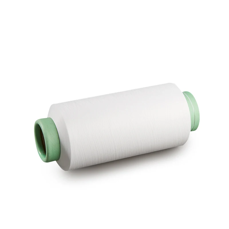 High elastic polyester yarn T30D/36F spandex yarn 100% polyester wrinkle resistant