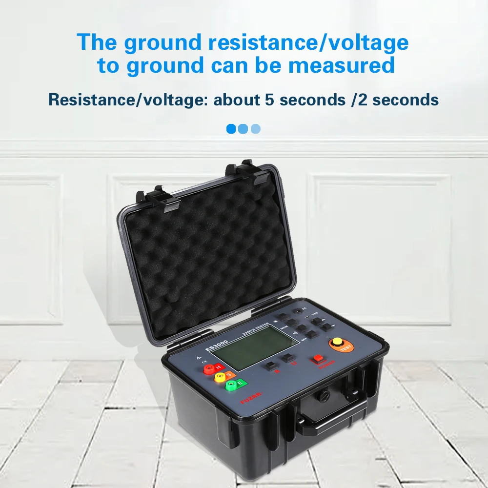 Upgraded version ES3000 online earth resistance tester