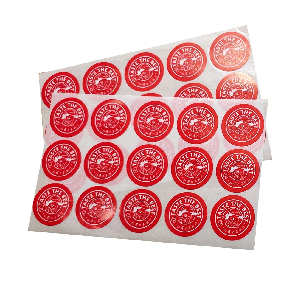 Индивидуальные цветные круглые наклейки маленькие бумажные цветные самоклеющиеся наклейки