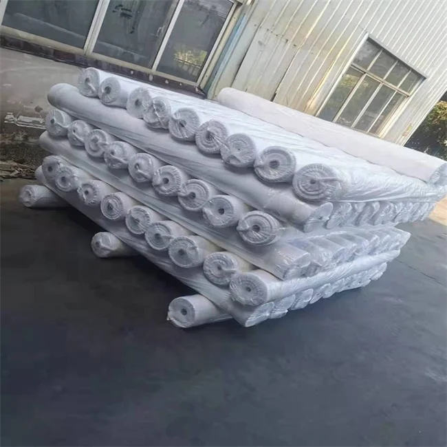 Width 155cm-300cm, weight 55g-130g polyester bleached white fabric for bedsheet at factory price