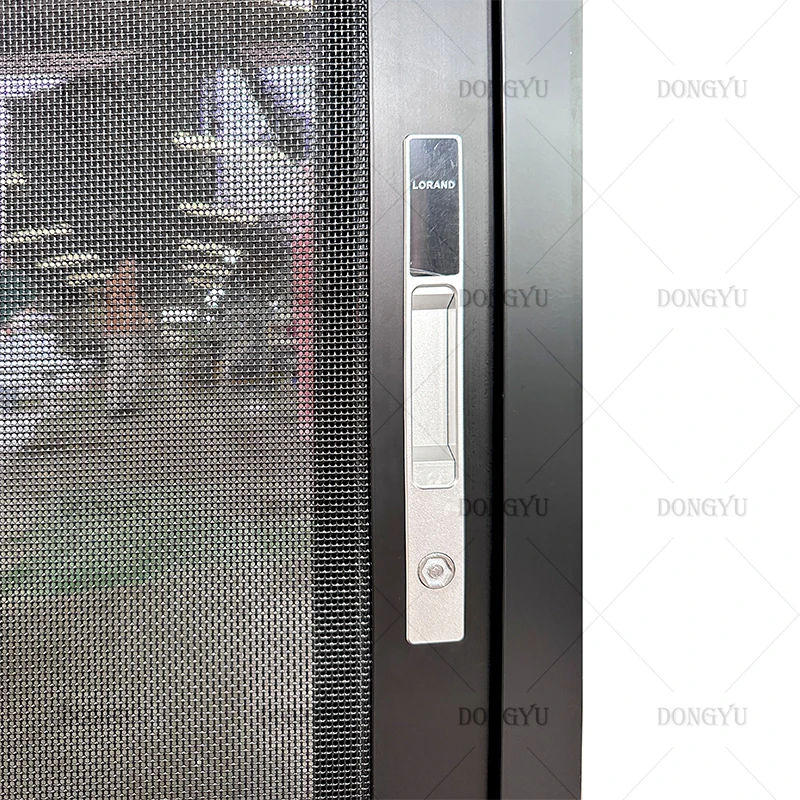 North America NFRC Florida Miami-Dade Noa Approved Hurricane Proof Impact Aluminum Tinted LOW-E  Glass Sliding Window