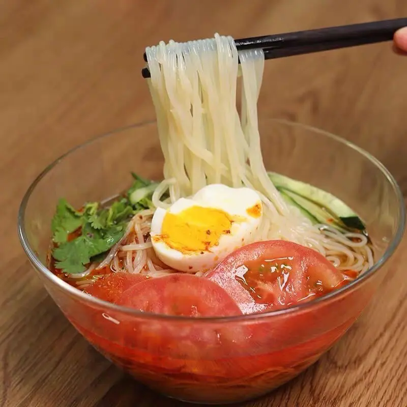 Лидер продаж здоровая и вкусная Корейская холодная лапша Naengmyeon идеально подходит для легких обедов ужинов