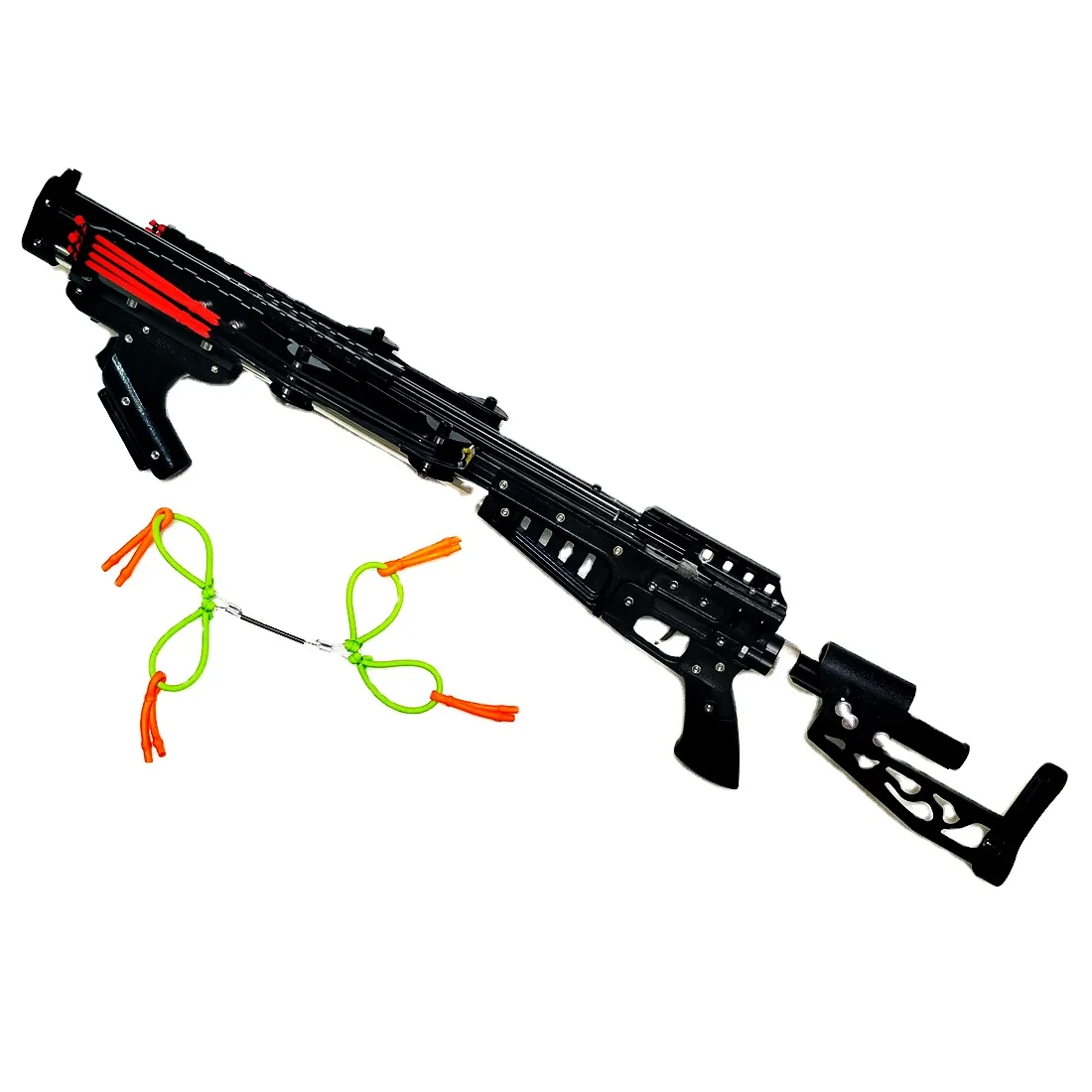 Outdoor Hunting Bow semi-automatic Continuous shooting Hunting Slingshot multi-functional metal indoor competitive Slingshot