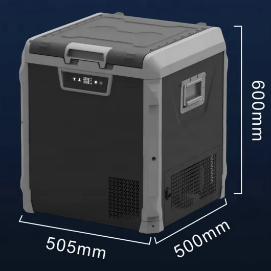 Self-driving Camping Portable 60W Vehicle Refrigerator Truck Fridge 85W AC.684.156 60L Car Cooler Box Freezer R134a for RV Boat