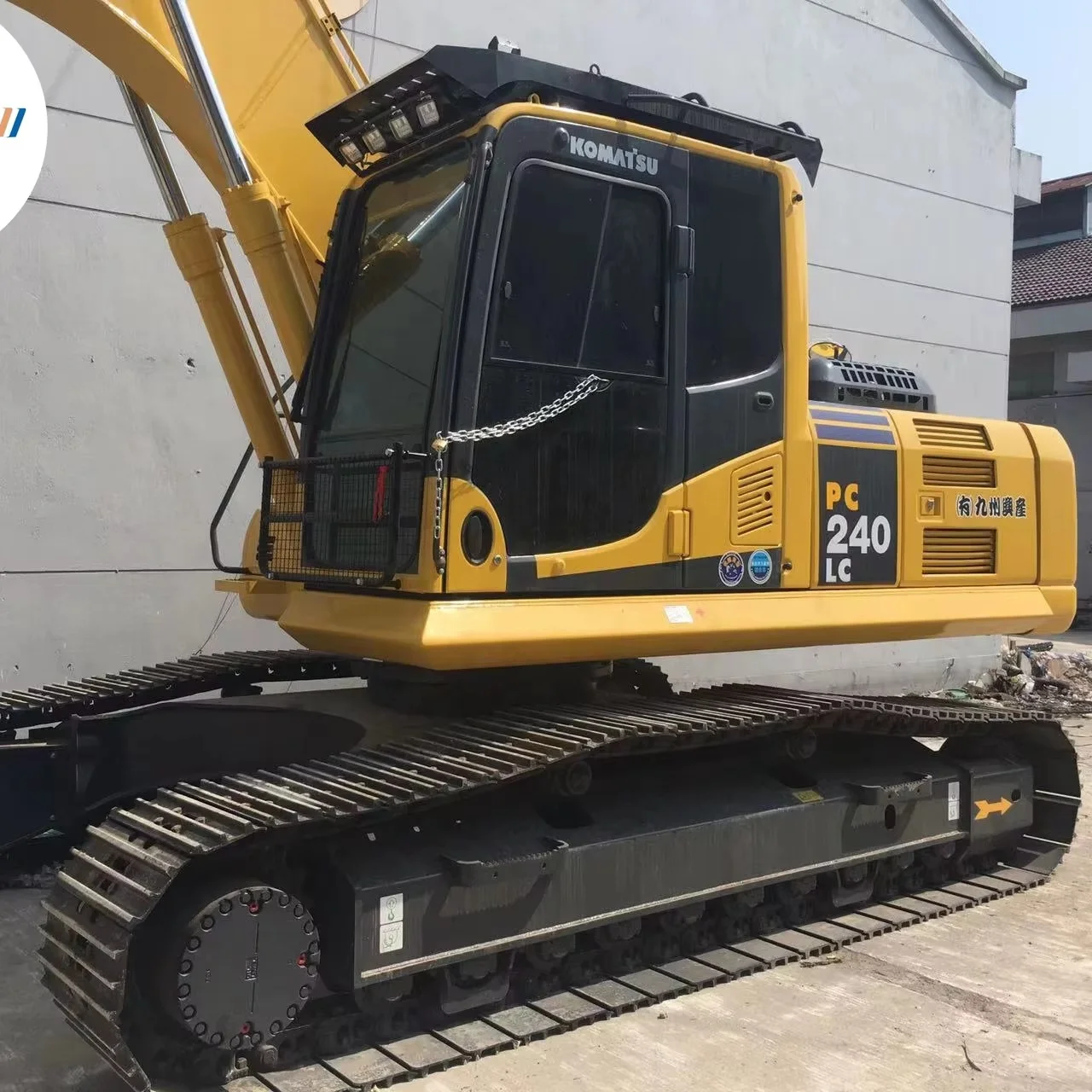 Original Japan used Komatsu 240 medium excavator 21 ton 24 ton second hand PC 240 earth moving digger construction machinery