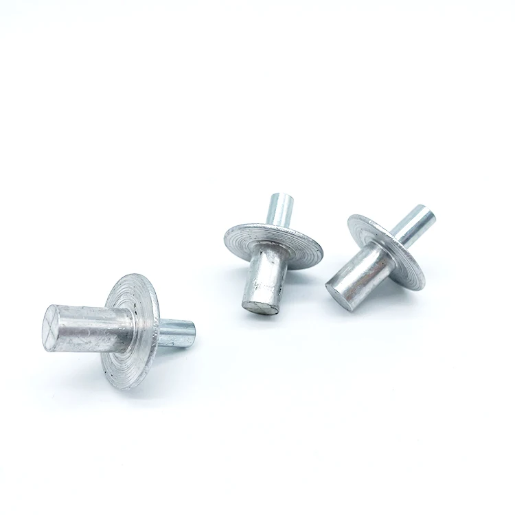 6.5*16MM Aluminum Stainless Steel Custom Made Big Dome Flat head Hammer Drive Pin Rivet