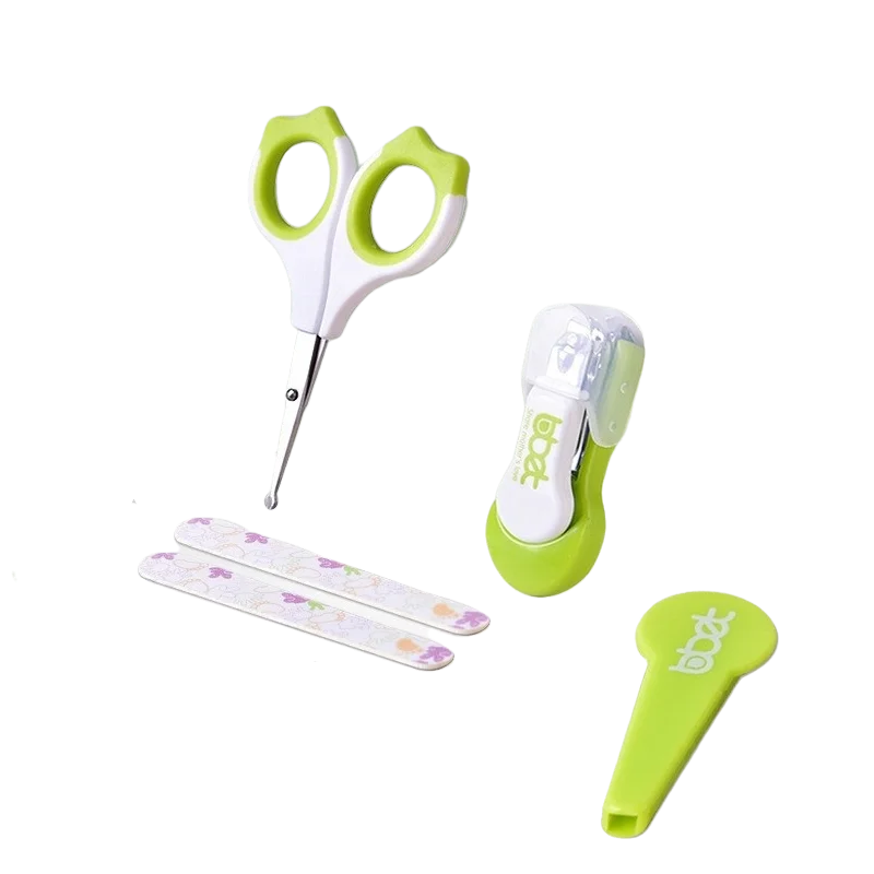 Hot selling Baby Scissors 3 PCS Nail scissors Manicure Care Set Baby Safe baby beauty nail file set