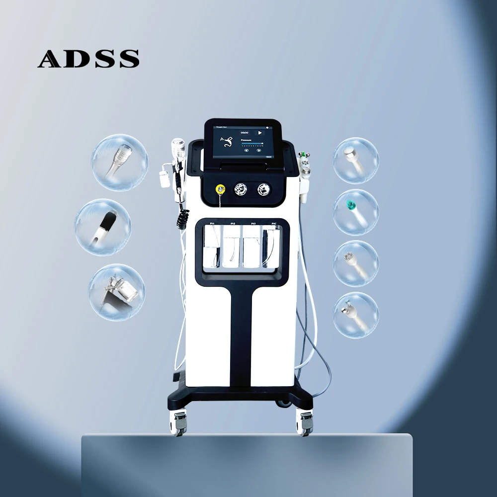 2024 New ADSS Multifunctional Beauty Facial Equipment Hydro Machine Facial Microdermabrasion Machine Use for Facial Care