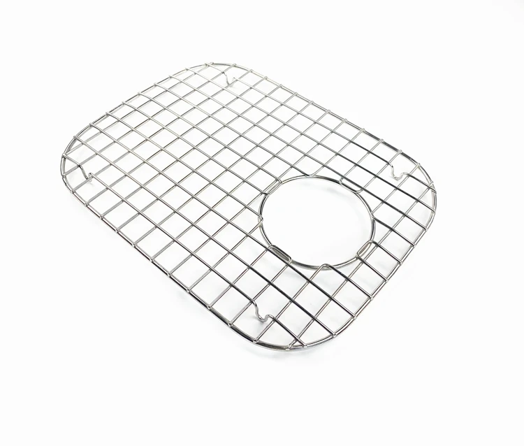 Factory Supply Kitchen Stainless Steel undermount Sink Grid with Protective AntiScratch Bumpers