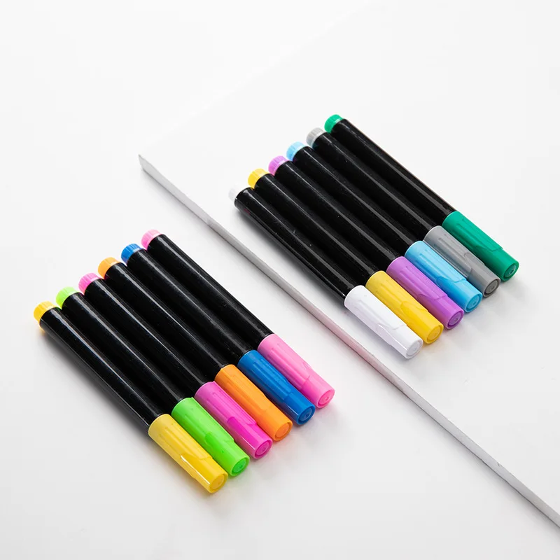 12 Colors Customization Colorful Erasable Whiteboard Marker Dry Erase Marker Blackboard Markers For Office School Supplies