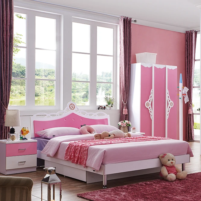 Детские кроватки высокого качества детские кровати мебель для спальни комнаты девочек