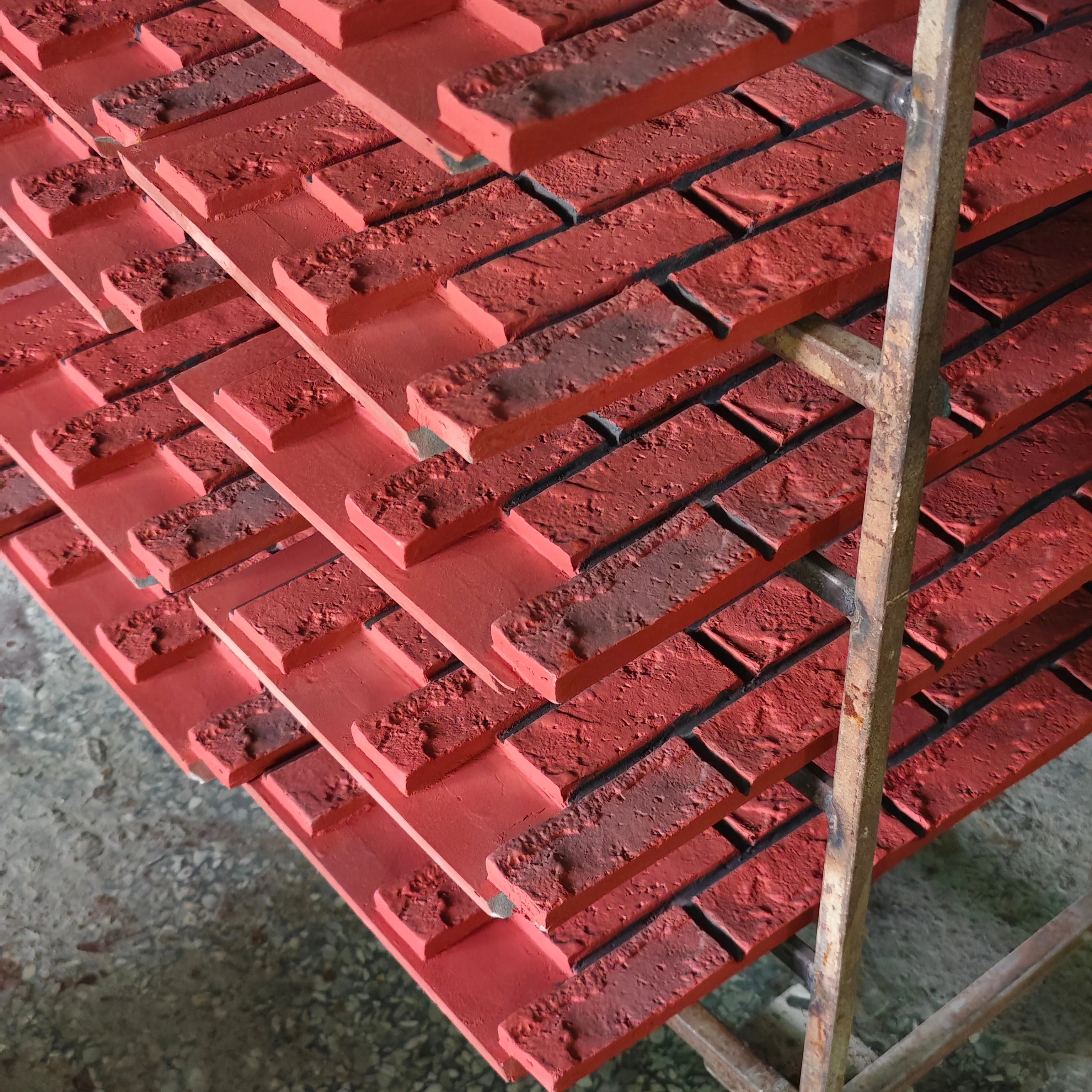 Auuan Manufactured PU Polyurethane Eco-friendly Waterproof Faux Brick Stone panels for Home Decoration