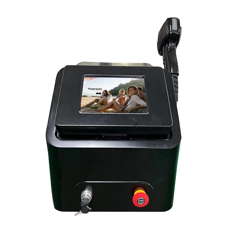 1200W 755 808nm 1064nm диодный лазерный эпилятор регенерации кожи диода безболезненного удаления волос машина лазерный прибор для удаления волос