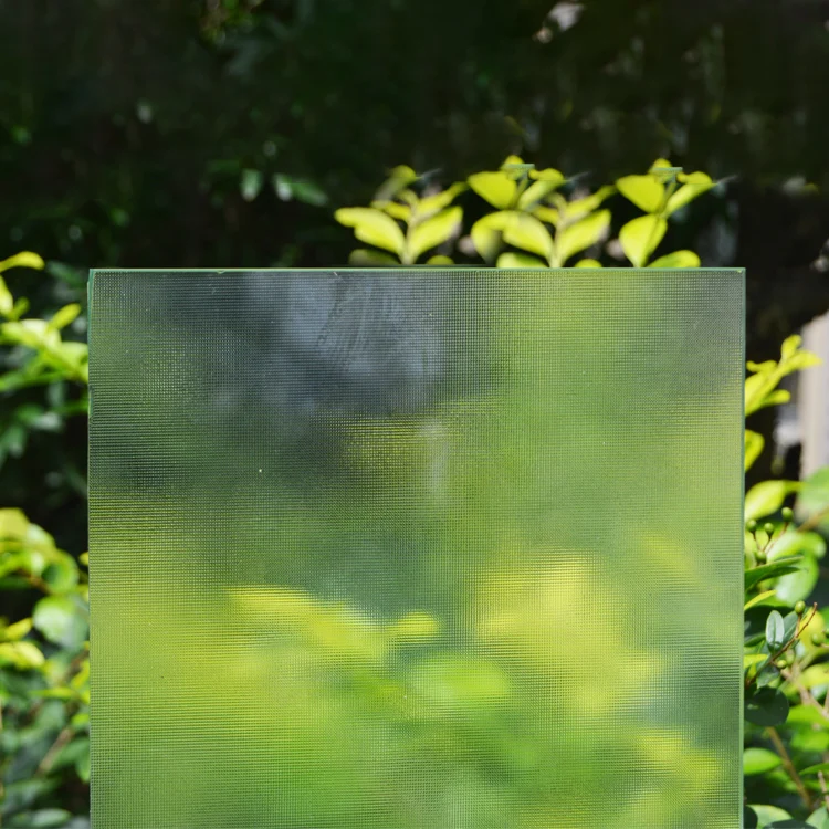 Clear bronze 4mm aqualite mislite 5mm karatachi patterned glass