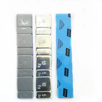 
Balance weight car tire used Fe sticky block 