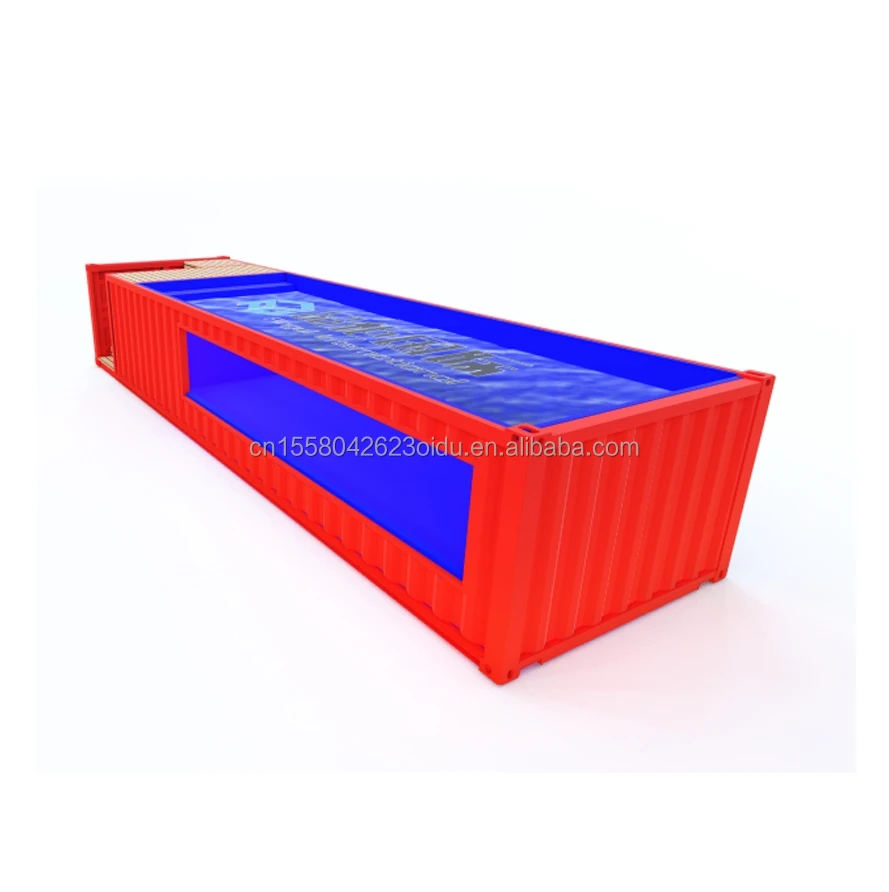 Modern Design Prefabricated Steel Container Swimming Pool for Outdoor Vacations Hotels Parties or Office Use