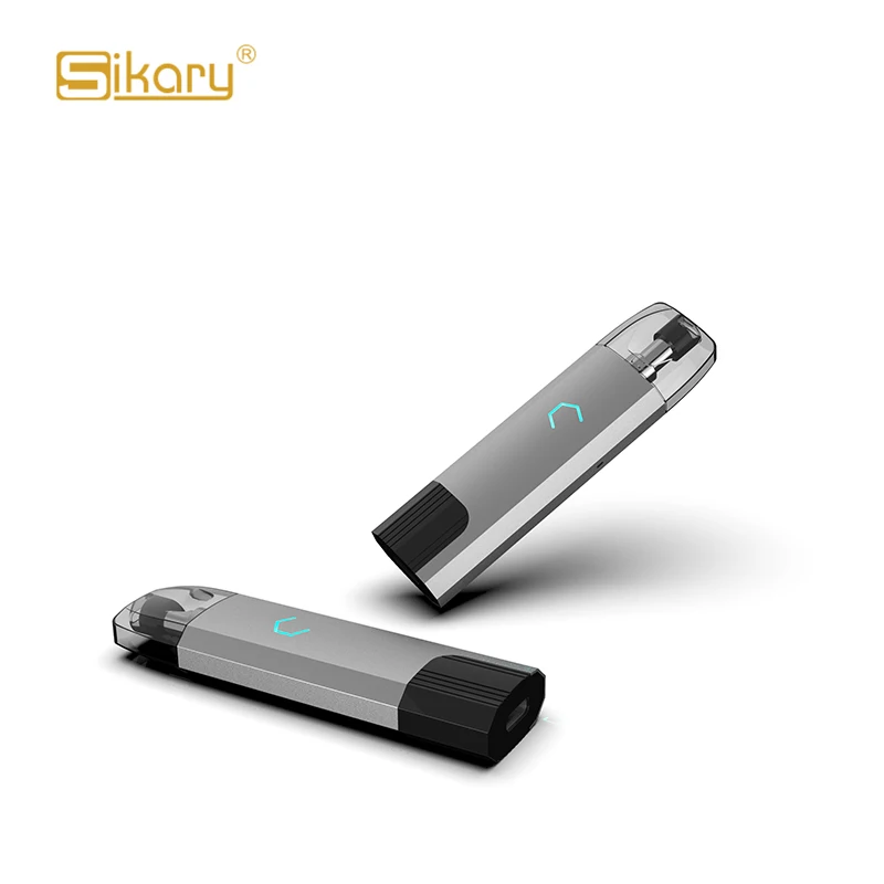 Wholesale New Design Sikary 500mAh 2.0mL 30W 0.5ohm E Cigarette Refillable Pod Vape Pen kit big power