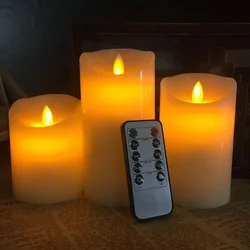 New Design Mini Smart  Electric Led Candle With Remote Control For Home Decoration Flameless Candles
