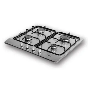 Hot selling household stainless steel gas hob 3 gas 1 electric burner