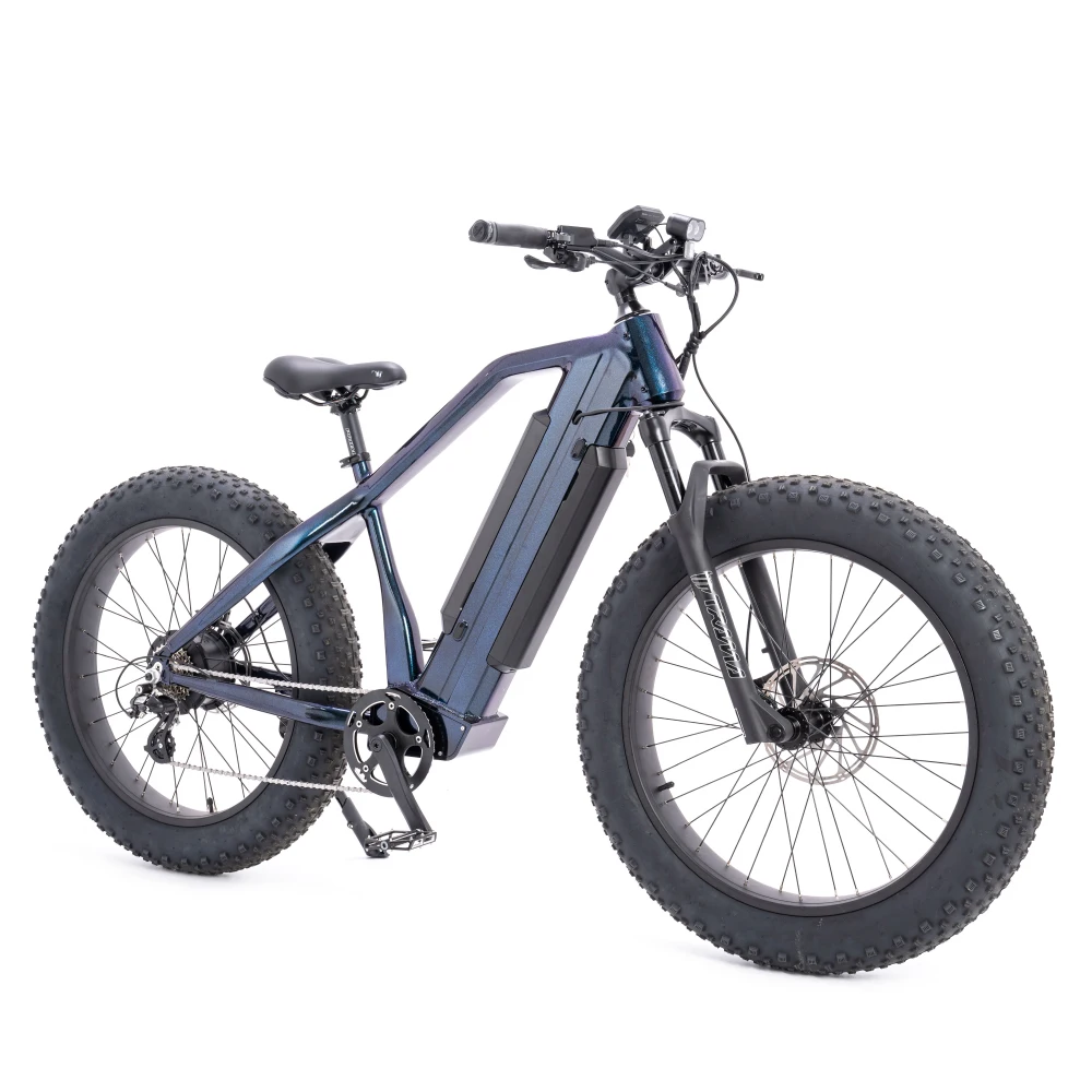 2024 Mario dual batteries design T-Rex 26-inch fat tire E-MTB electric mountain bicycle 1200w