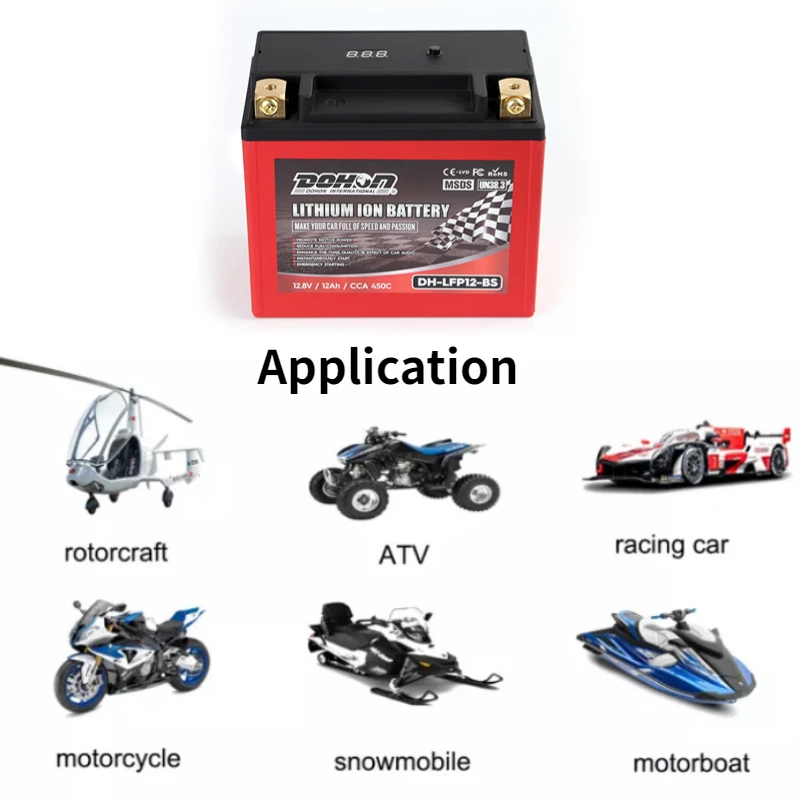 motorcycle battery price in pakistan replacement Lifepo4 lithium battery for Motorcycle Engine starting battery