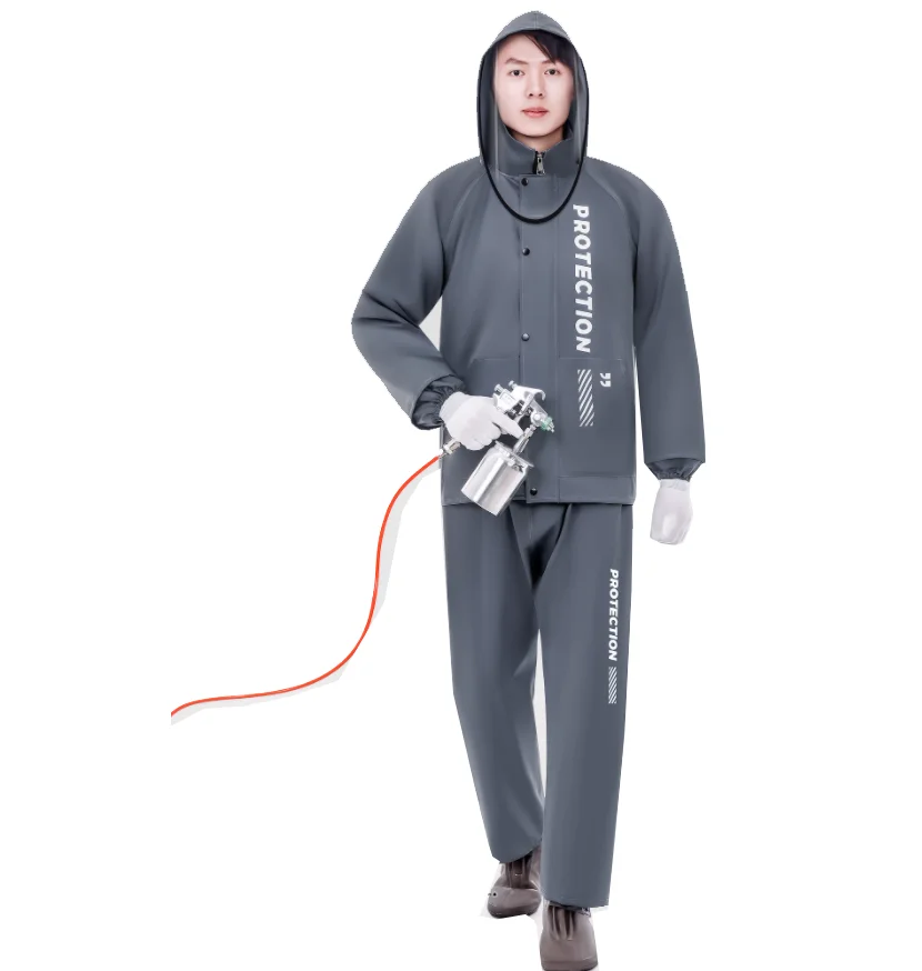 Мужская прочная рабочая одежда из мягкого полиэстера