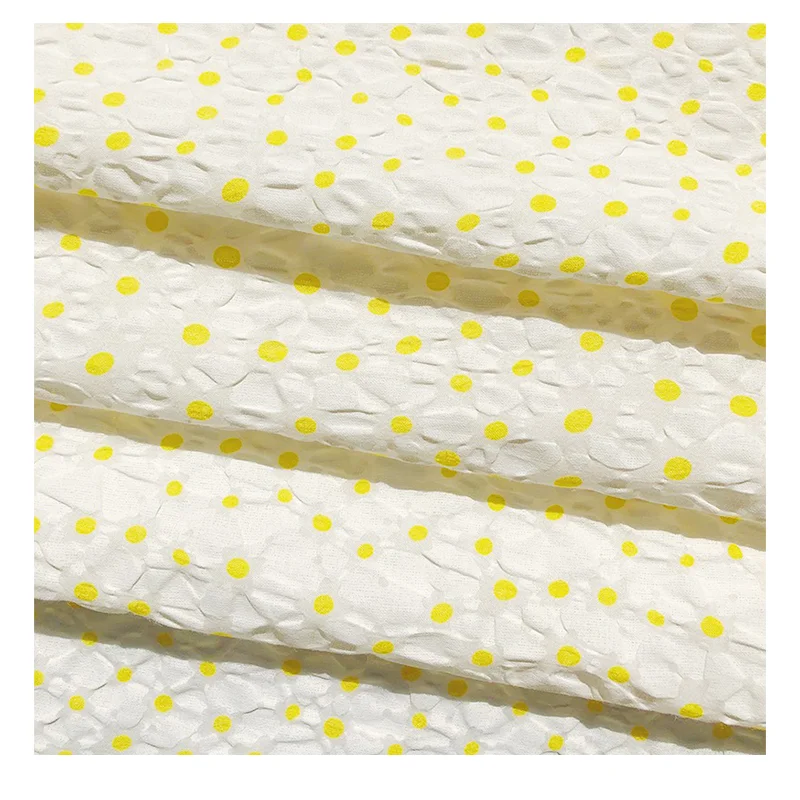 80*80 Factory direct sale The new fashion 100% cotton printed bubble fabric